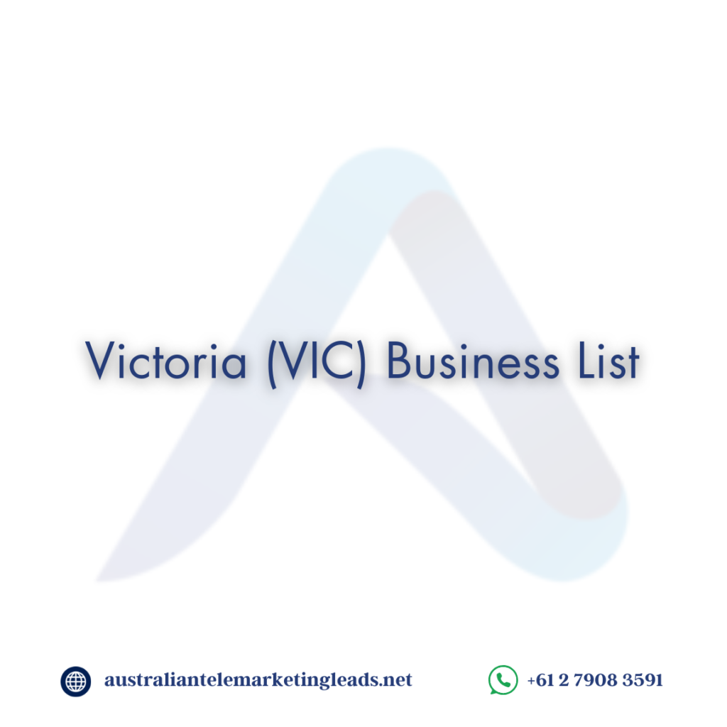 Best [2025] Victoria Business List - Business Database with VIC B2B List 2