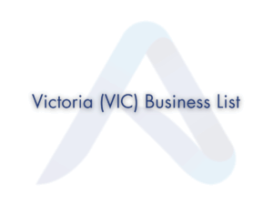 Best [2025] Victoria Business List - Business Database with VIC B2B List