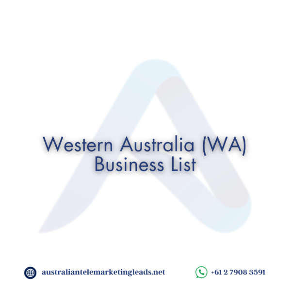 Western Australia Business List - WA B2B Database