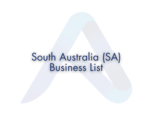 Complete South Australia b2b List – SA Business List [2025]