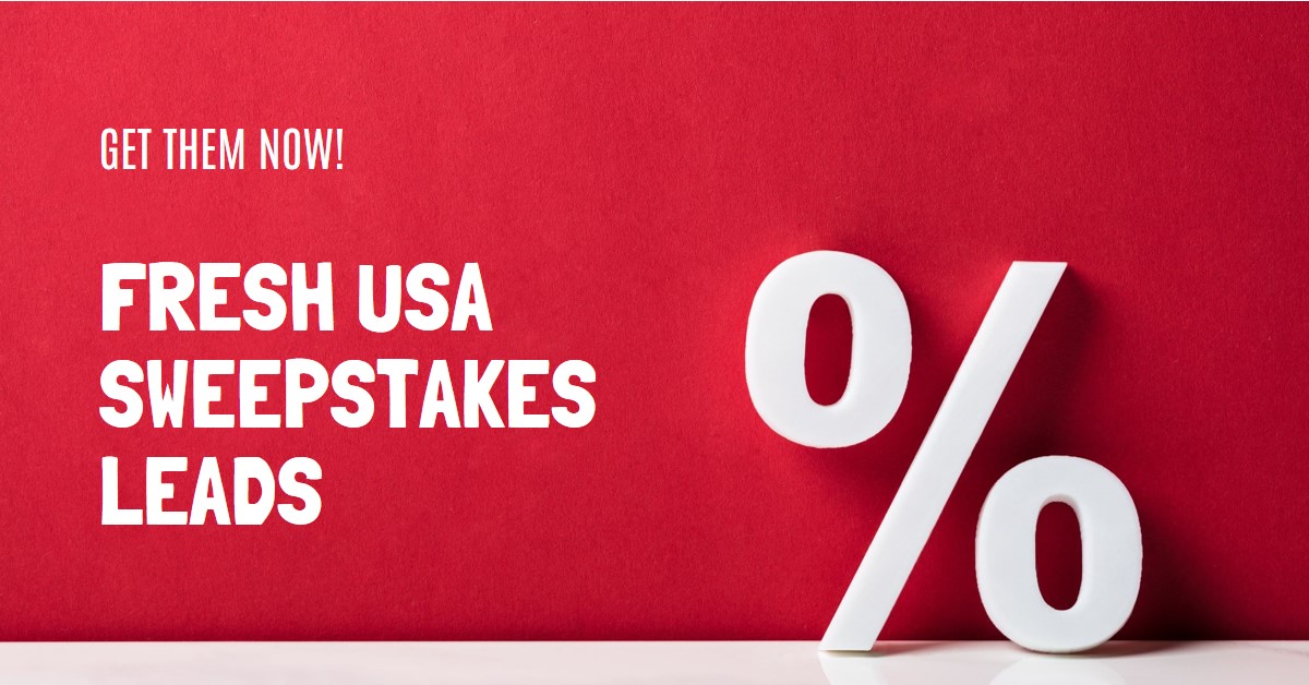The Best Sweepstakes Leads Brokers
