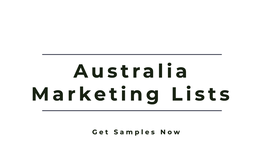 Free Australia marketing lists