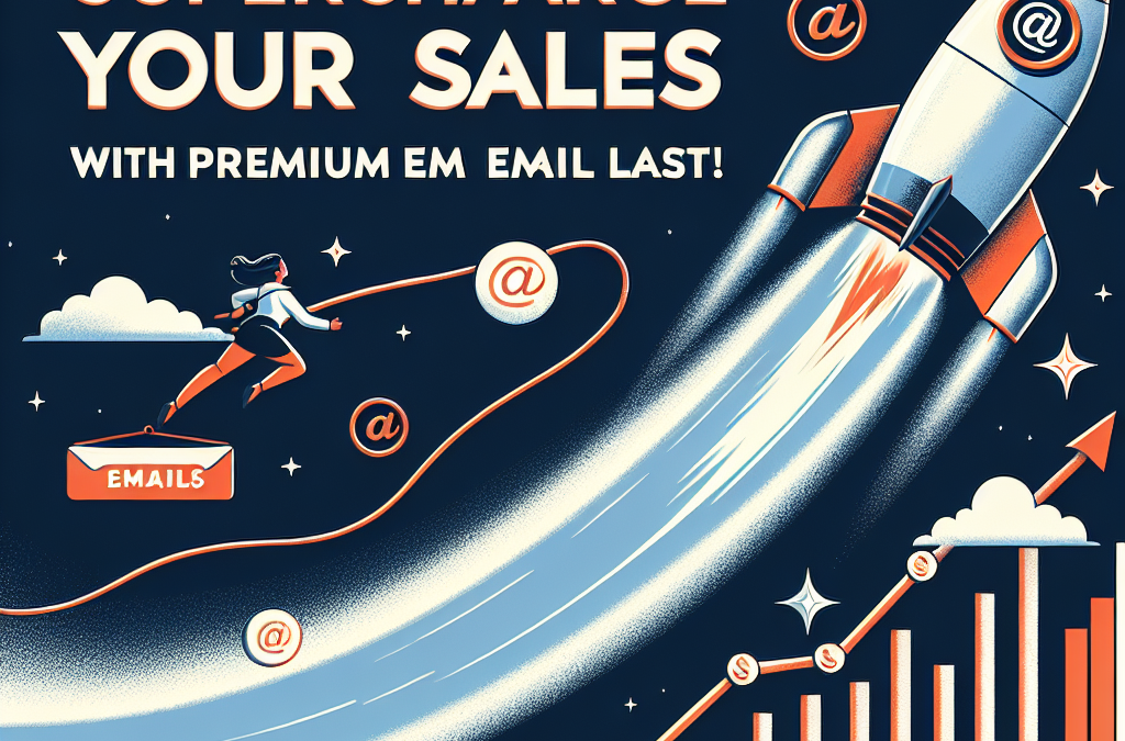 Supercharge Your Sales with Premium Email Lists!