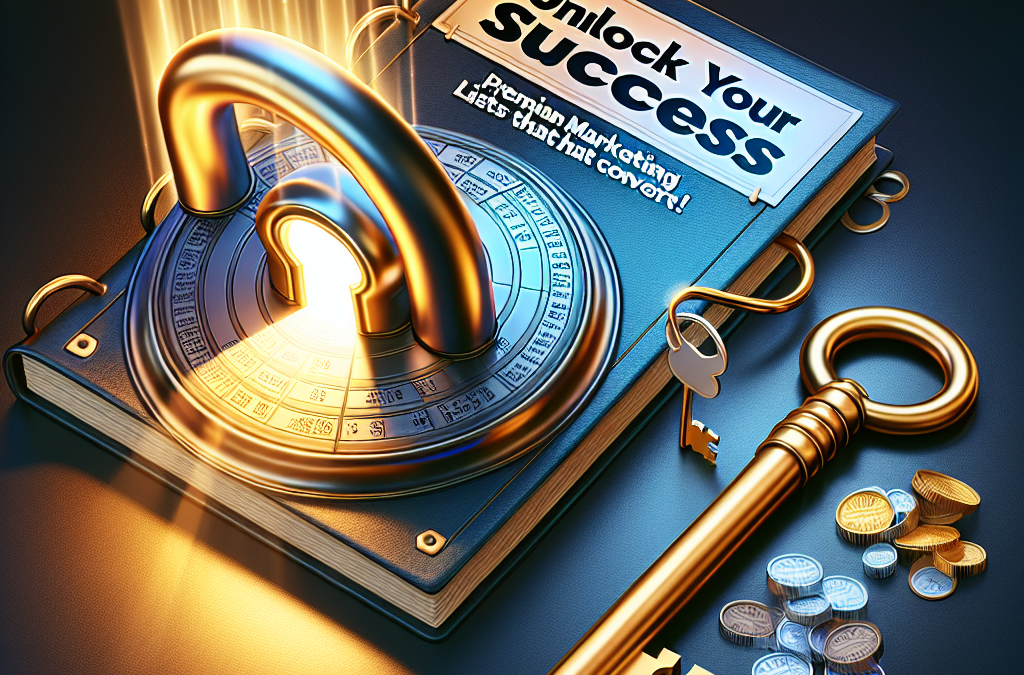 Unlock Your Success: Premium Marketing Lists That Convert!