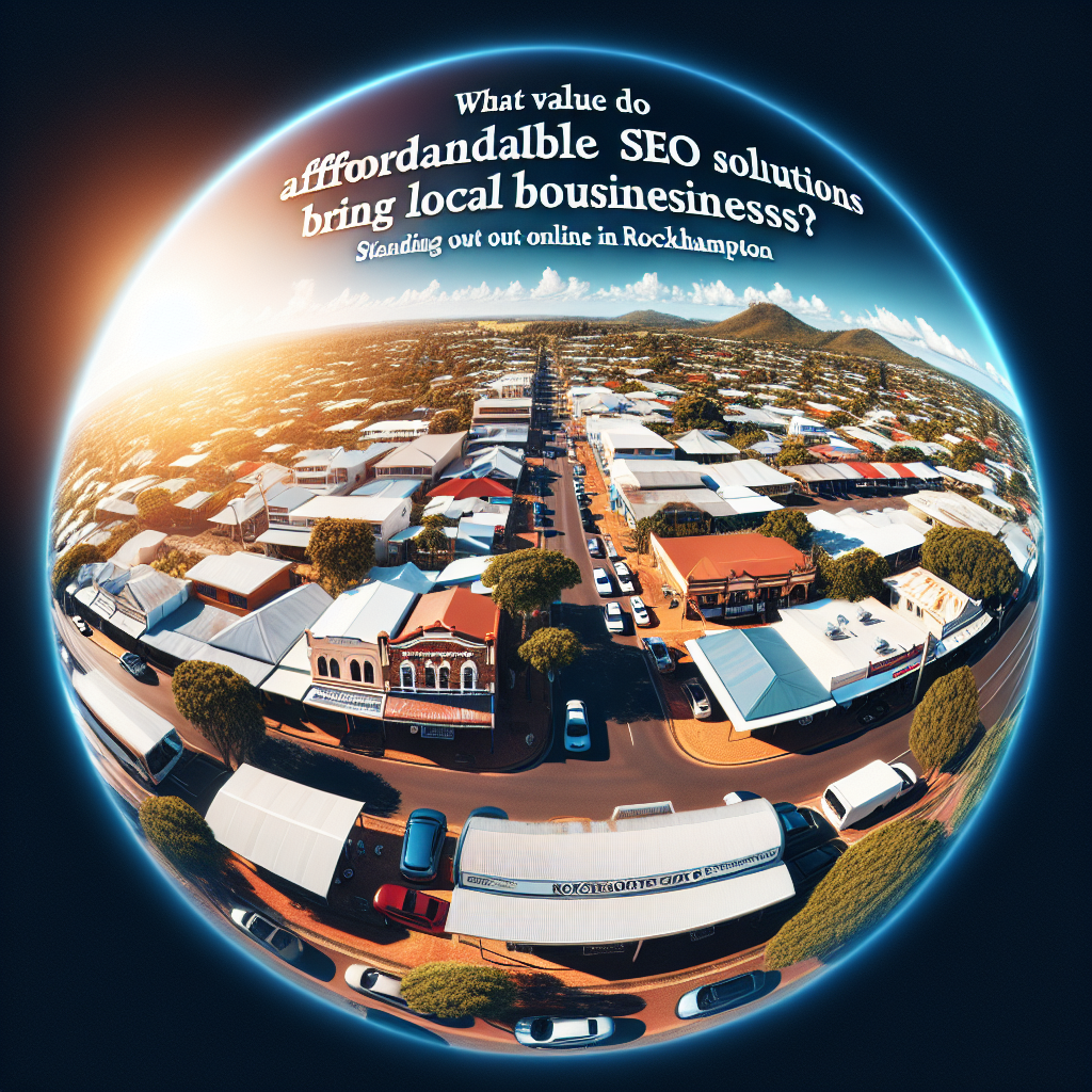Affordable SEO solutions in Rockhampton