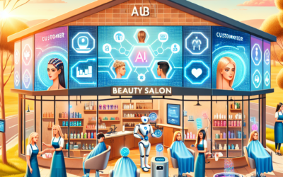 How can AI-driven customer interactions in beauty salons enhance client satisfaction while personalizing services and streamlining appointment management?