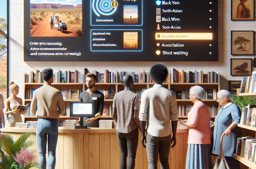 How can AI-driven customer service enhance personalized book recommendations and streamline order processing for bookstores?