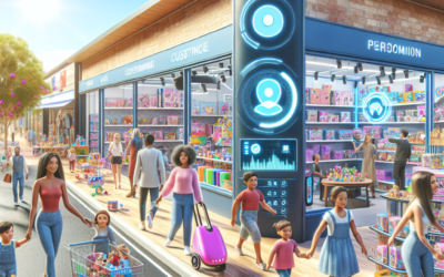 How could AI-driven customer service personalize the shopping experience for toy store customers, potentially boosting sales and loyalty?