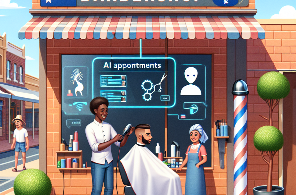 How could AI-driven customer service transform the way barbershops manage appointments and personalize client experiences?