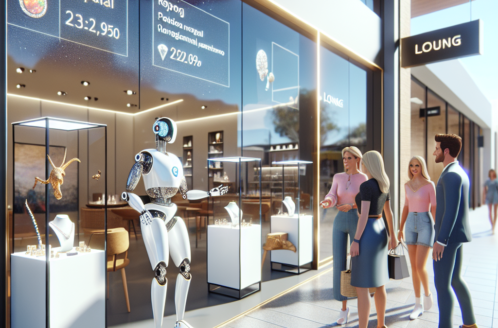 How could AI-managed customer service transform a jewelry store’s ability to personalize the shopping experience and enhance customer loyalty?