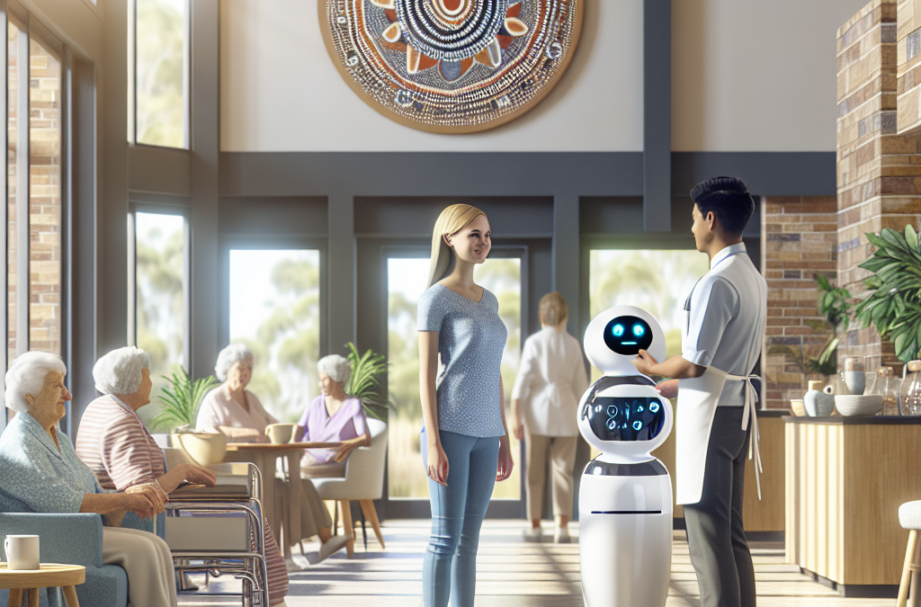 How could AI-driven customer service enhance personalized care and improve operational efficiency in assisted living facilities?