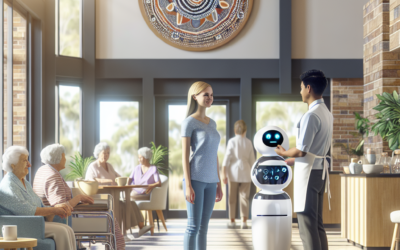 How could AI-driven customer service enhance personalized care and improve operational efficiency in assisted living facilities?