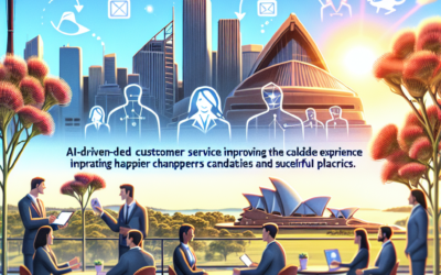 How can AI-driven customer service enhance the candidate experience and streamline communication for recruitment firms, ultimately improving placement success?