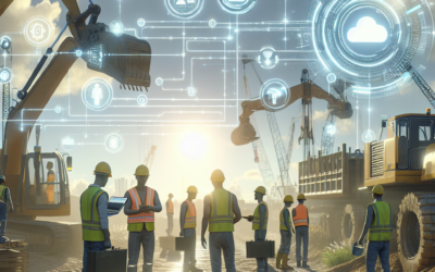 How can AI-driven customer service enhance the efficiency of communication and support between construction equipment suppliers and their clients, ultimately transforming project outcomes?