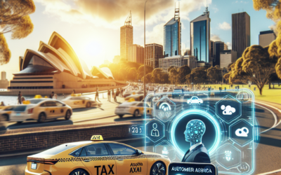 How can AI-driven customer service transform the efficiency and satisfaction of taxi services in real-time?