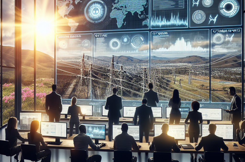 How can AI-driven customer service transform the way utility companies predict and respond to outages, ultimately enhancing customer satisfaction and operational efficiency?