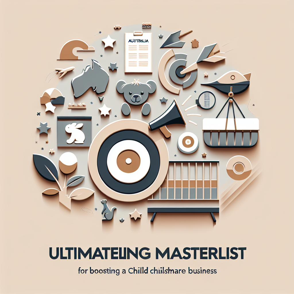 Boost Your Childcare Biz: Ultimate Marketing Masterlist